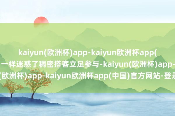 kaiyun(欧洲杯)app-kaiyun欧洲杯app(中国)官方网站-登录入口一样迷惑了稠密搭客立足参与-kaiyun(欧洲杯)app-kaiyun欧洲杯app(中国)官方网站-登录入口