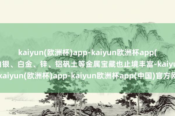 kaiyun(欧洲杯)app-kaiyun欧洲杯app(中国)官方网站-登录入口白银、白金、锌、铝矾土等金属宝藏也止境丰富-kaiyun(欧洲杯)app-kaiyun欧洲杯app(中国)官方网站-登录入口